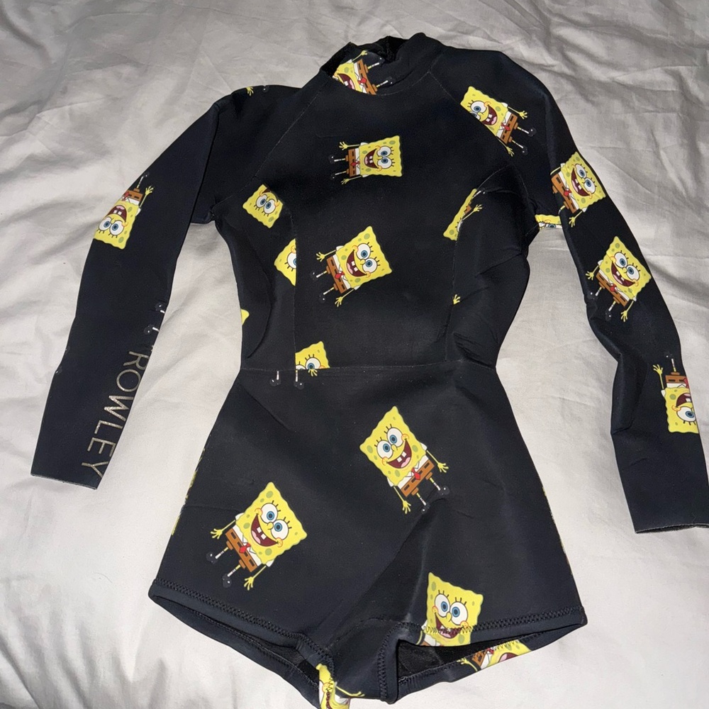 Cynthia Rowley x SpongeBob Nickelodeon  Black Wetsuit - size XS